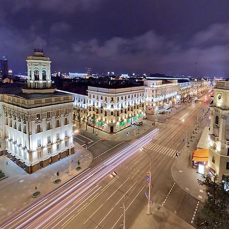 Апартаменты Площадь Победы Minsk Exteriör bild